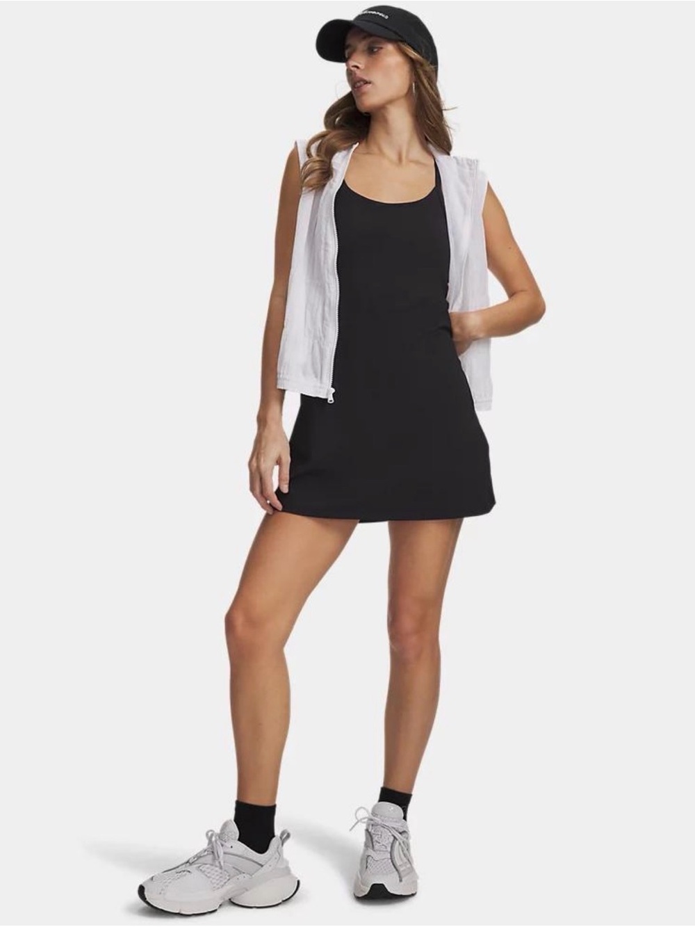 Under Armour Black Tank Coverup Dress